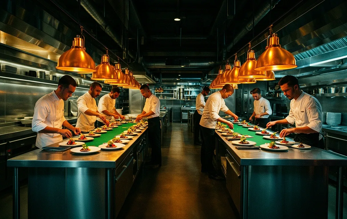De keuken van Craft Venues